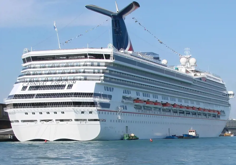 Carnival Freedom has passenger capacity of over 2,900