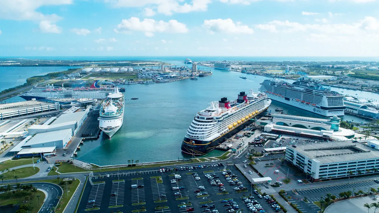 Florida has six cruise ports for passengers sailing out to explore Europe and other places