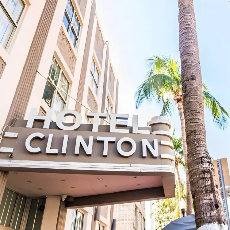 Clinton Hotel in the middle of South Beach