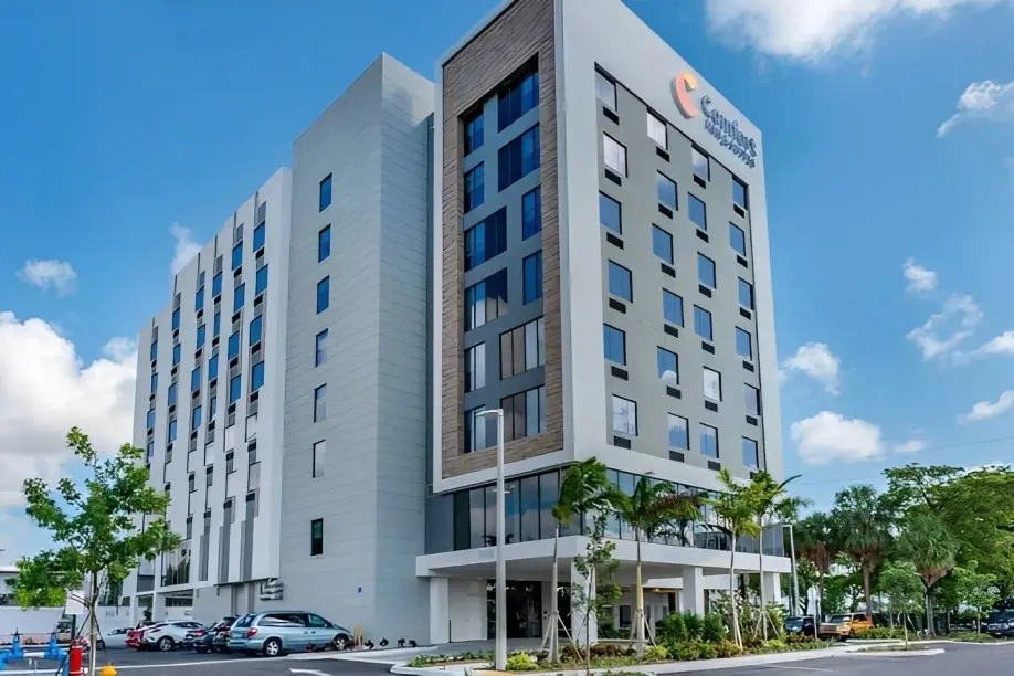 Comfort Inn & Suites Miami has a free one way shuttle service to Port of Miami