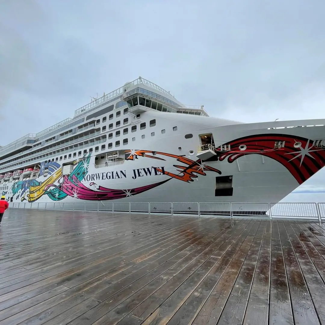 Norwegian Jewel officially launched in 2022 from Icy Strait Point.