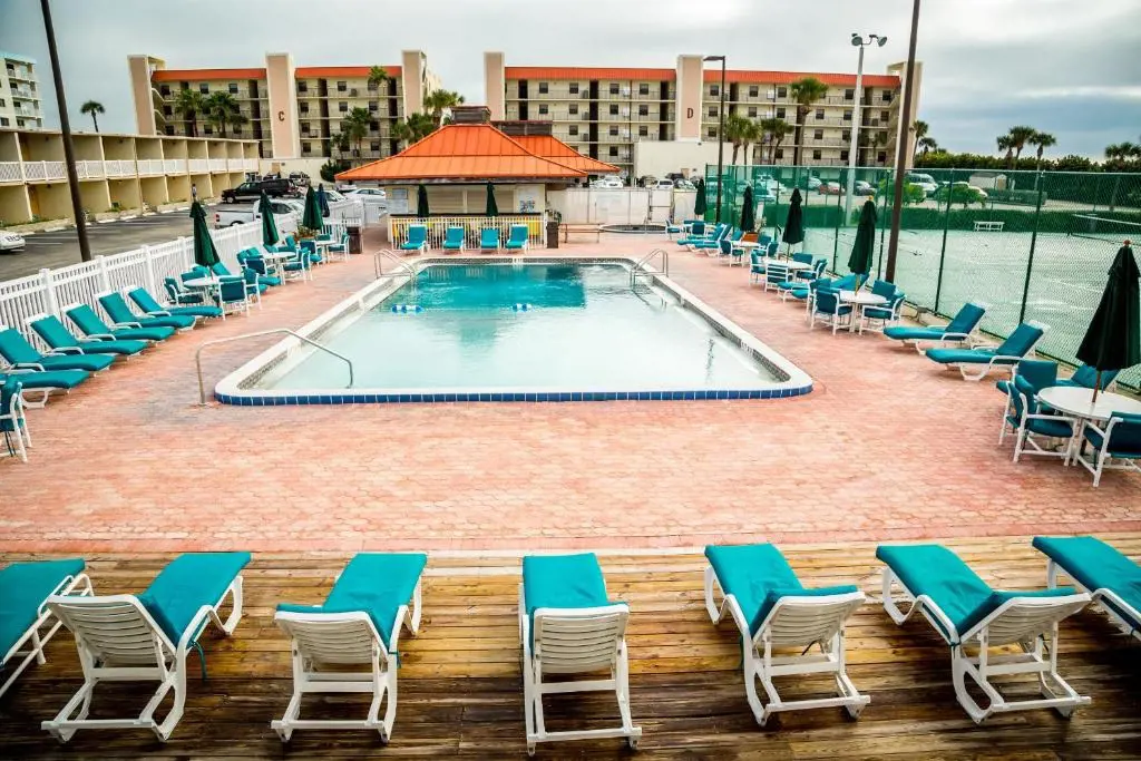 Ocean Landings Resort and Racquet Club has two swimming pools
